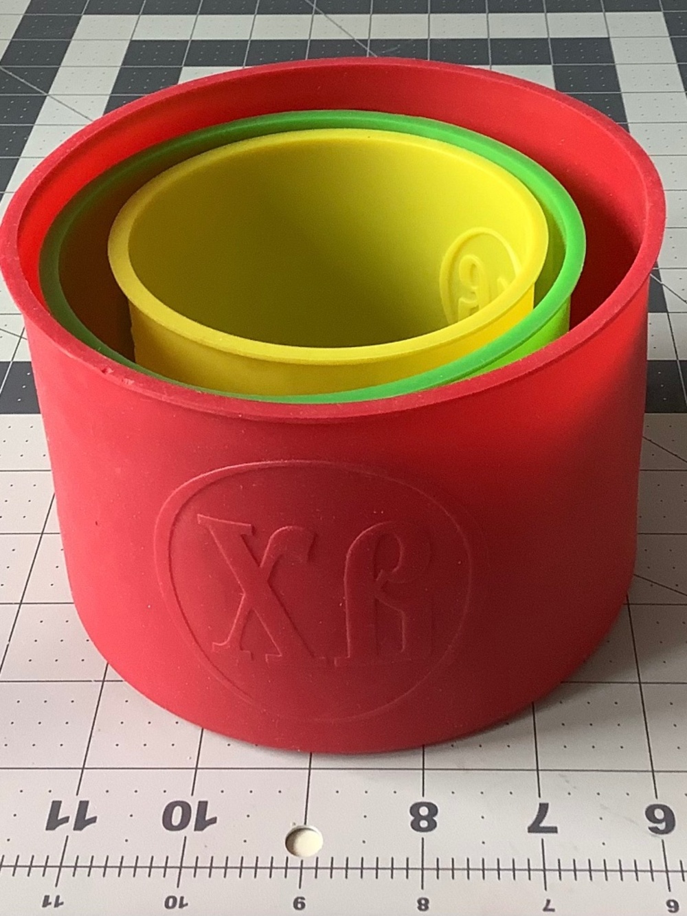 Set of 3 Silicone Easter Kulich Cake Baking Molds Round Nonstick Reusable